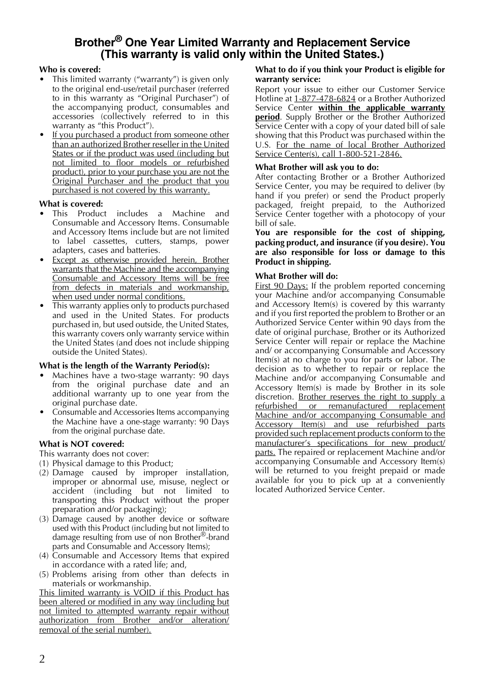 2brother | Brother PS-9000 User Manual | Page 3 / 47