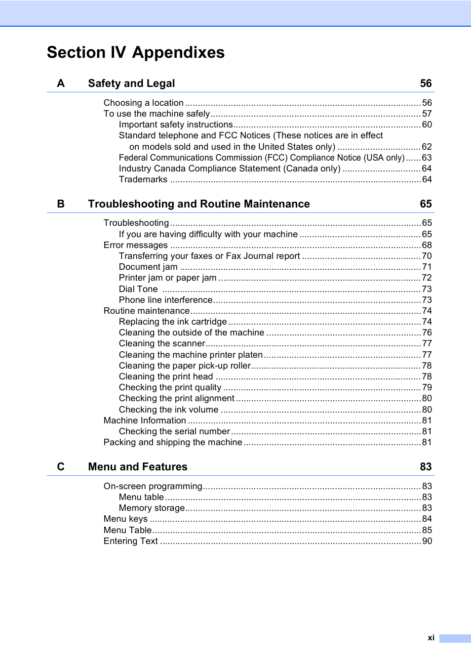 Brother Fax 1360 User Manual | Page 13 / 118