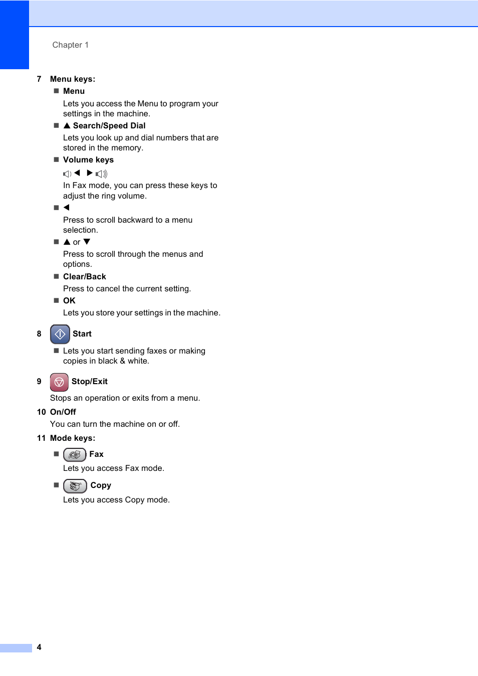 Brother Fax 1360 User Manual | Page 18 / 118