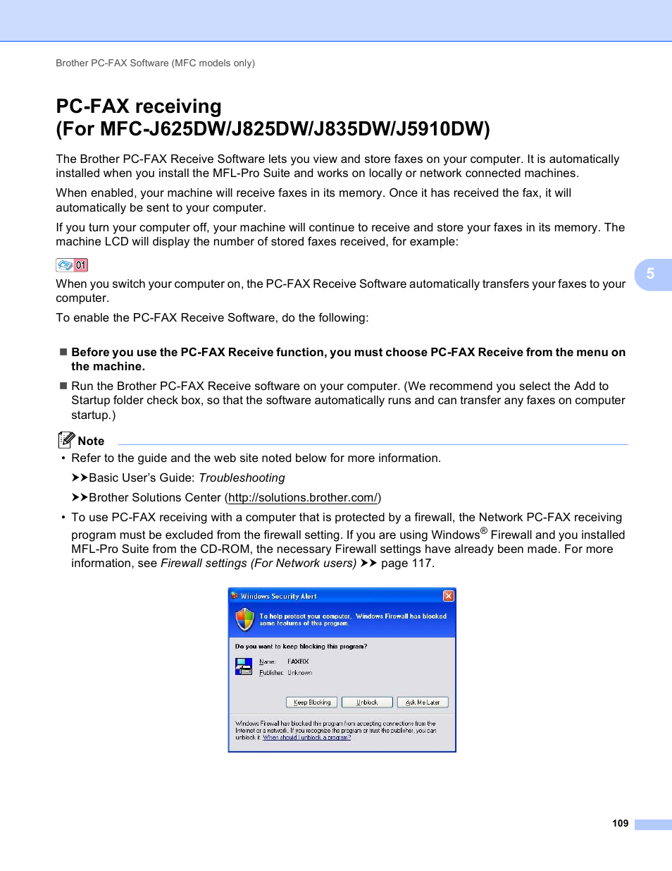 Brother MFC-J825DW User Manual | Page 118 / 248