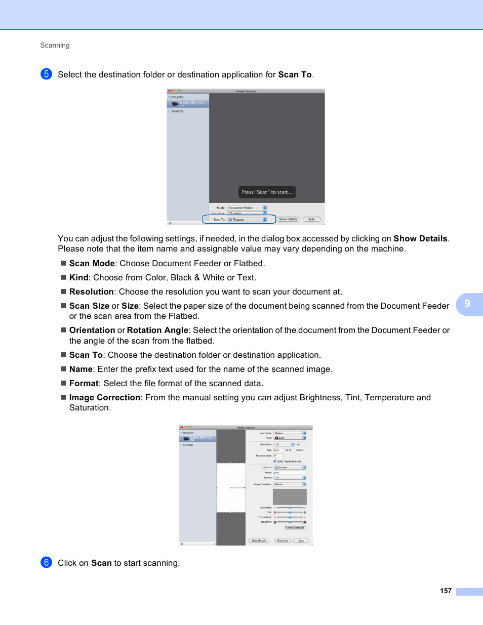Brother MFC-J825DW User Manual | Page 166 / 248