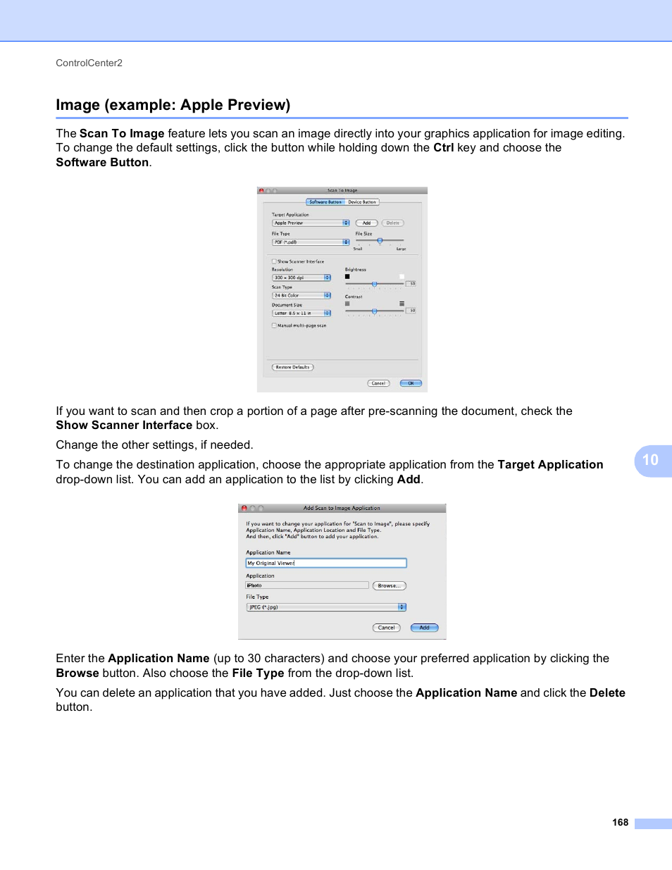 Image (example: apple preview), 10 image (example: apple preview) | Brother MFC-J825DW User Manual | Page 177 / 248