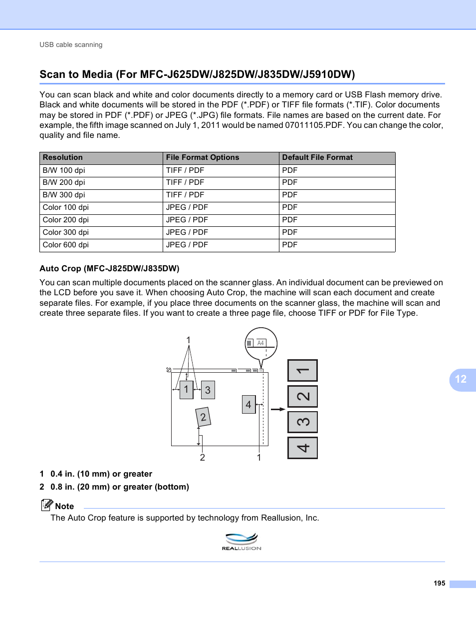 Brother MFC-J825DW User Manual | Page 204 / 248