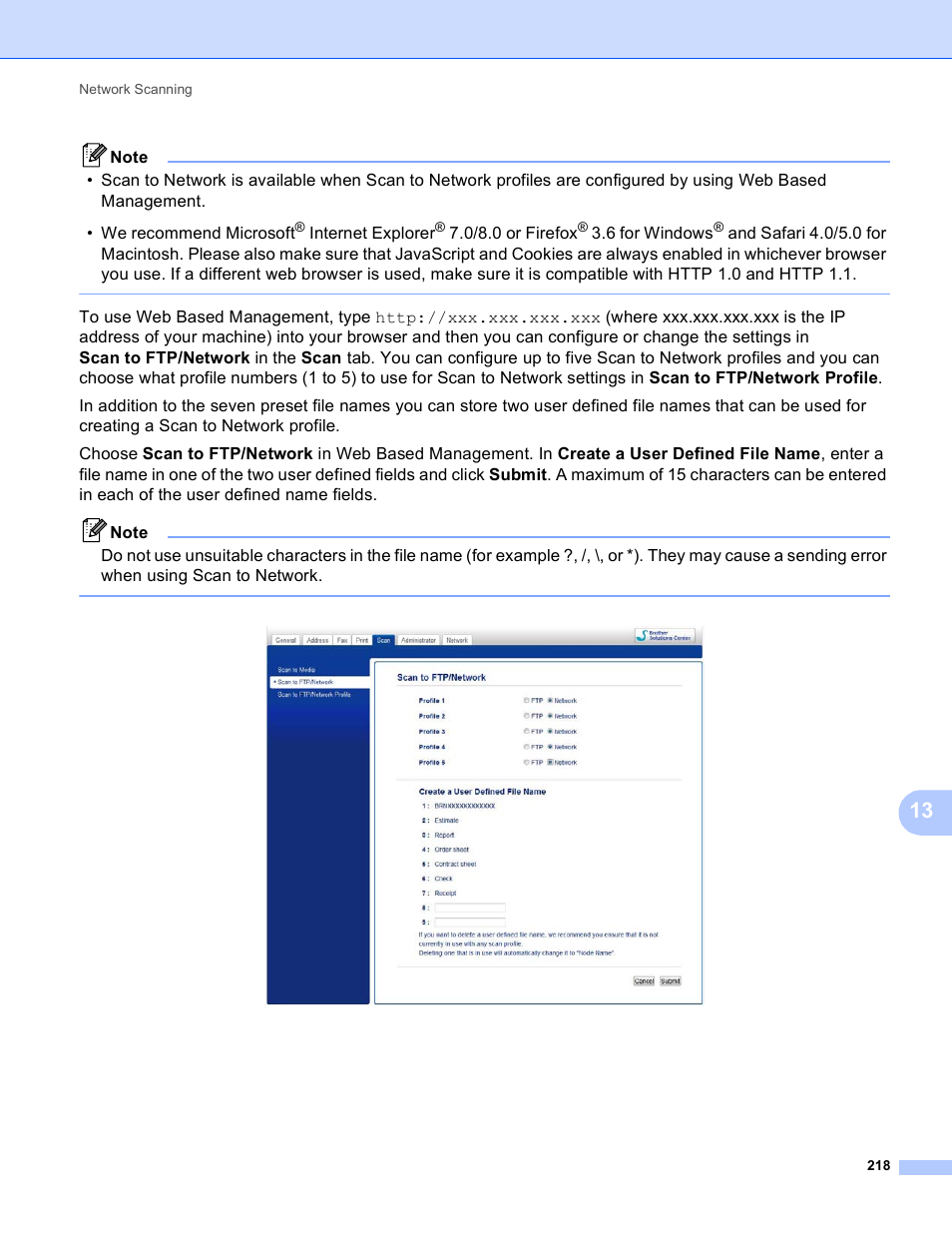 Brother MFC-J825DW User Manual | Page 227 / 248