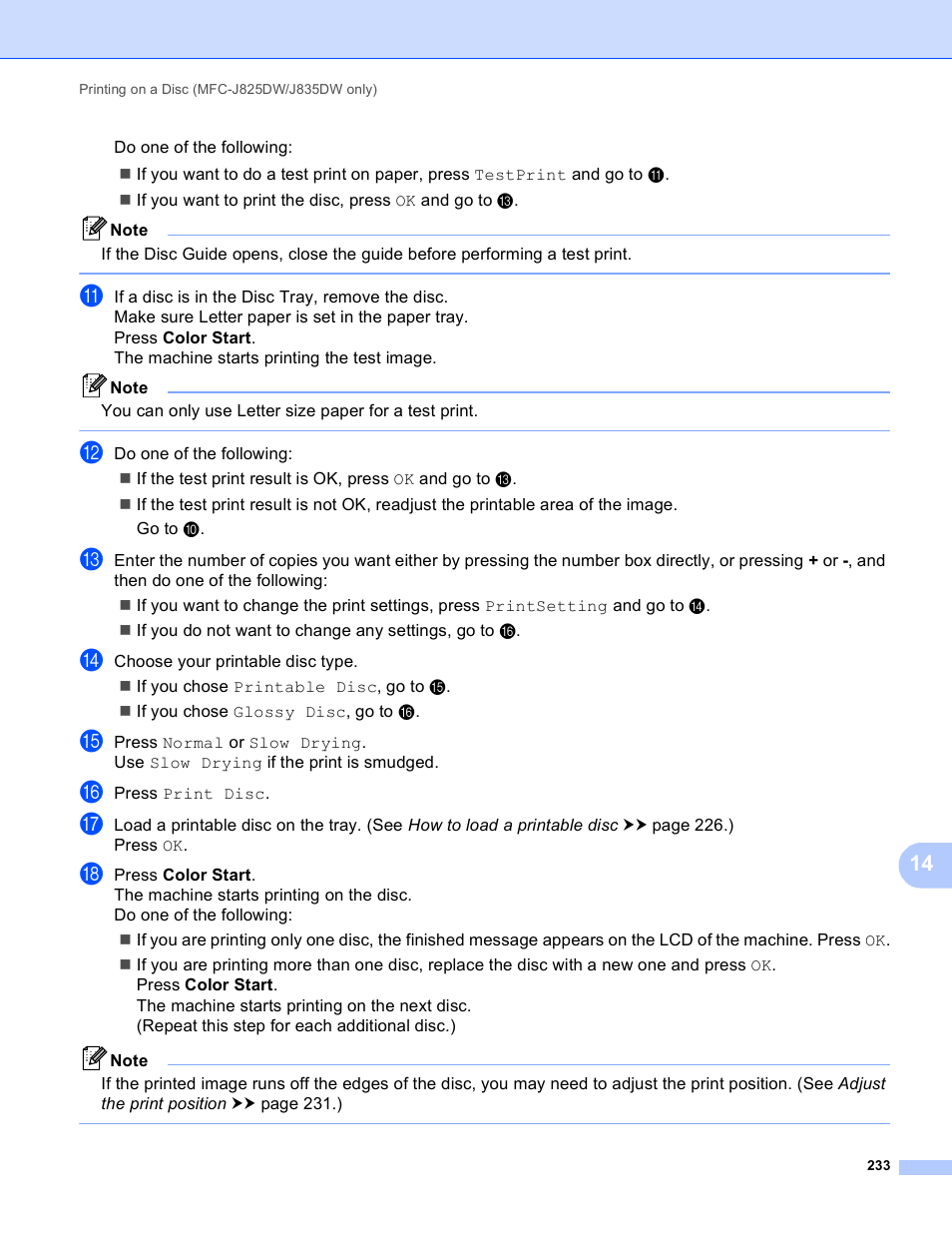 Brother MFC-J825DW User Manual | Page 242 / 248