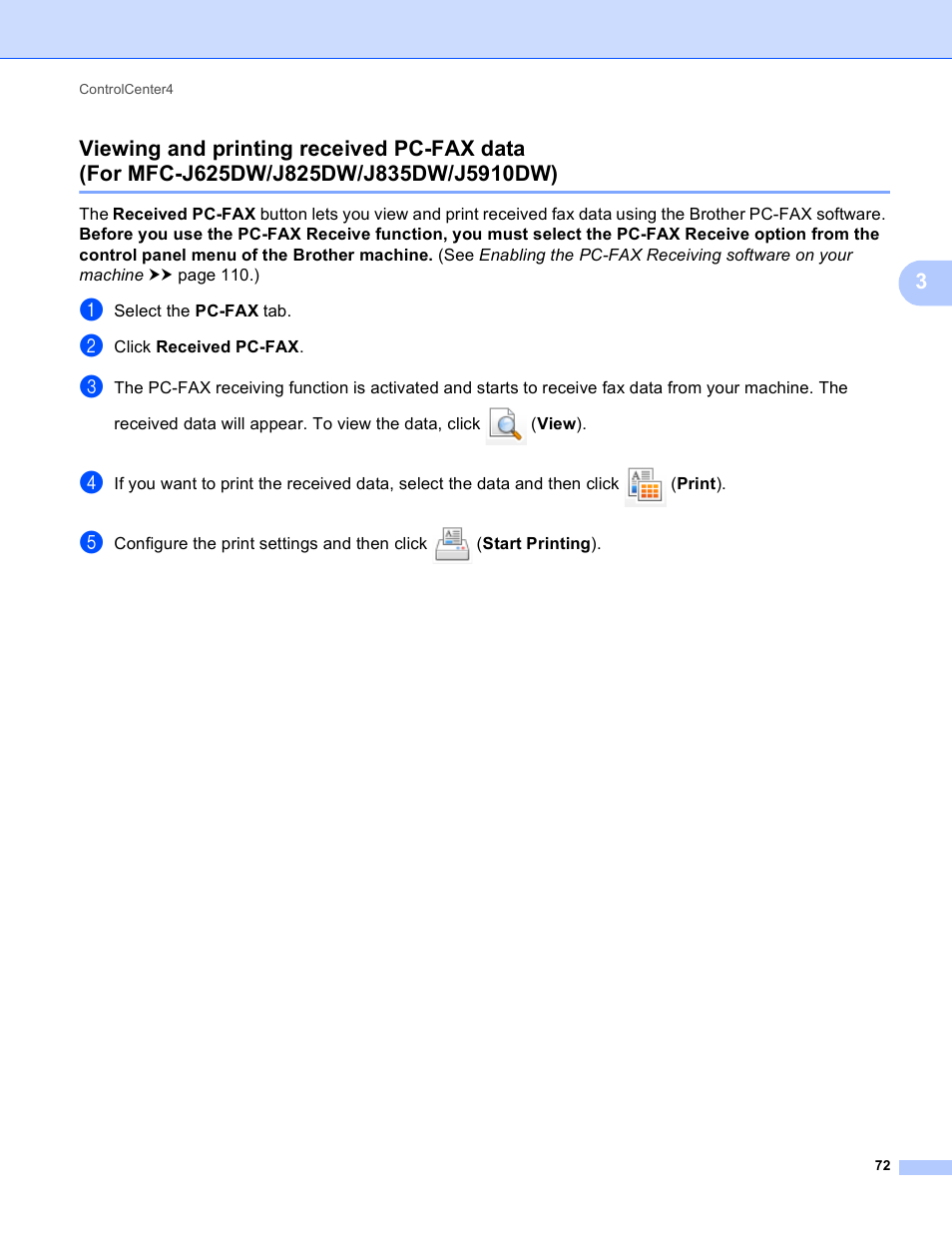 Brother MFC-J825DW User Manual | Page 81 / 248
