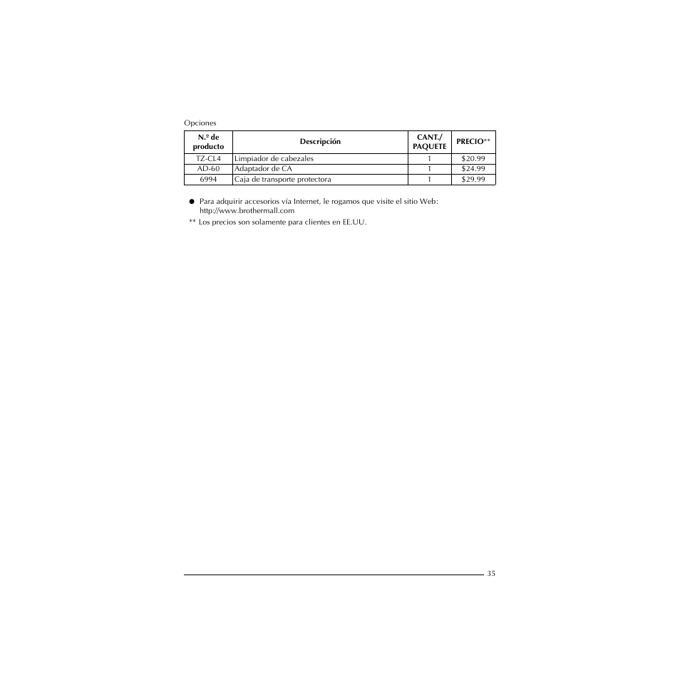 Brother PT-1910 User Manual | Page 107 / 114