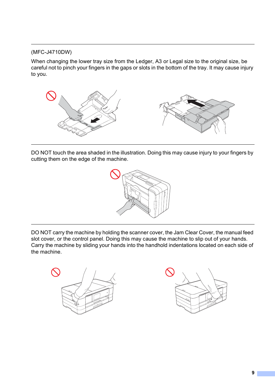 Brother MFC-J4510DW User Manual | Page 9 / 19