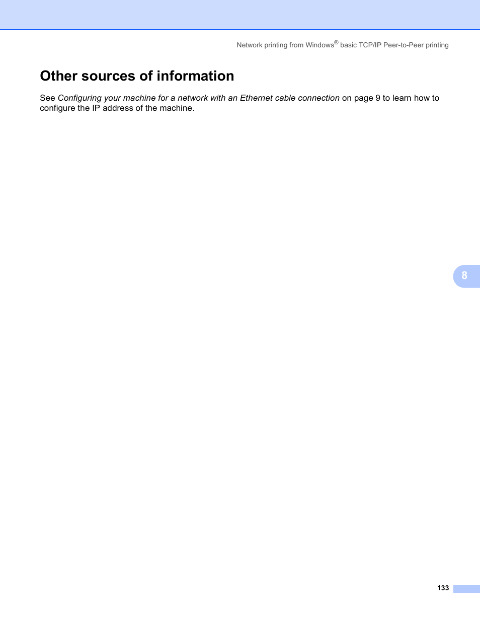 Other sources of information | Brother MFC-5890CN User Manual | Page 143 / 199