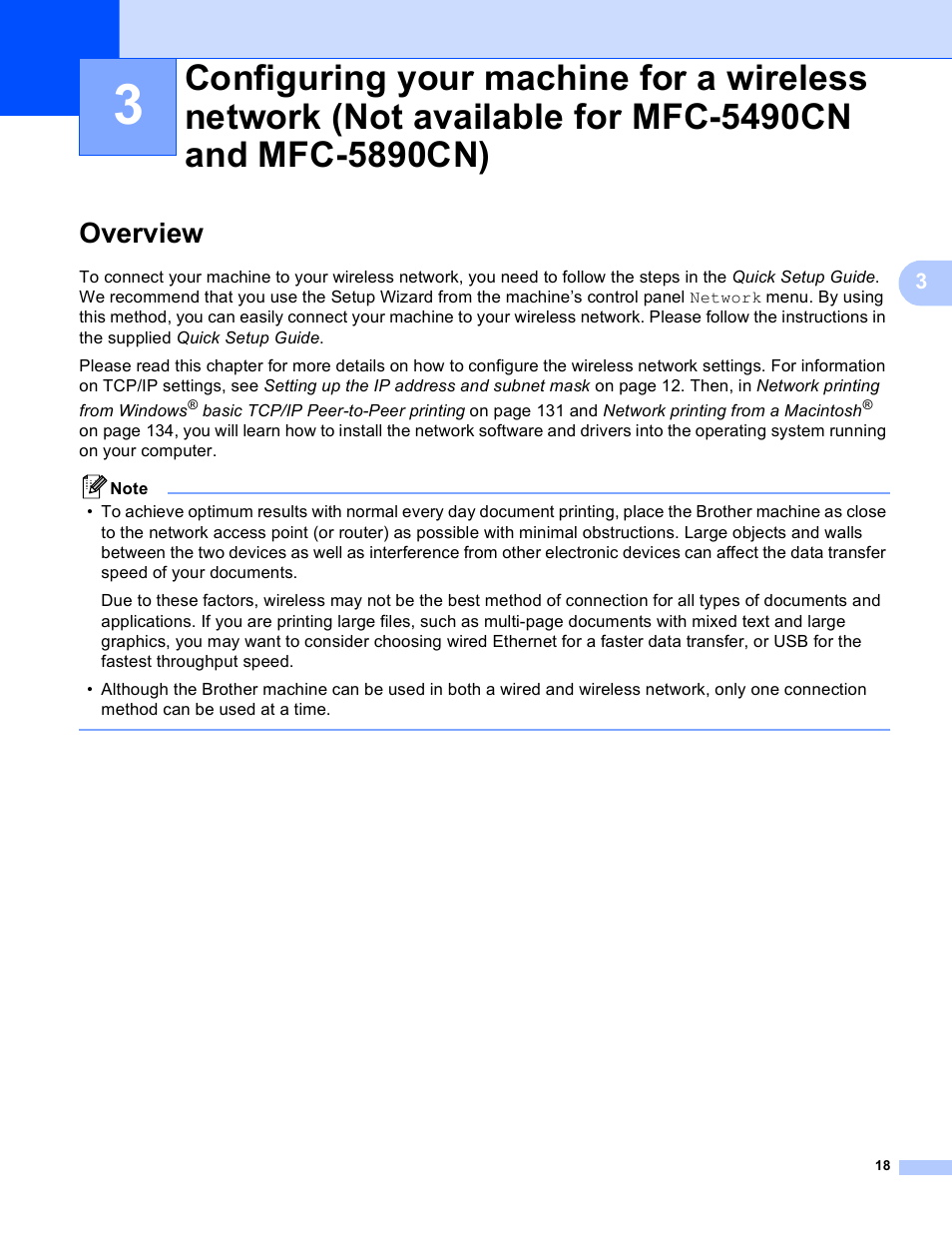 Overview | Brother MFC-5890CN User Manual | Page 28 / 199