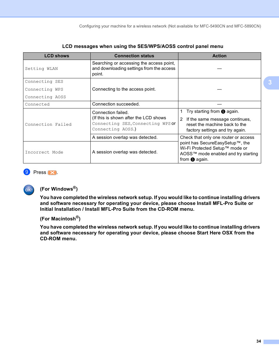 Brother MFC-5890CN User Manual | Page 44 / 199