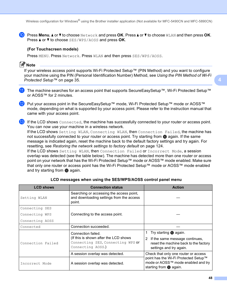 Brother MFC-5890CN User Manual | Page 58 / 199