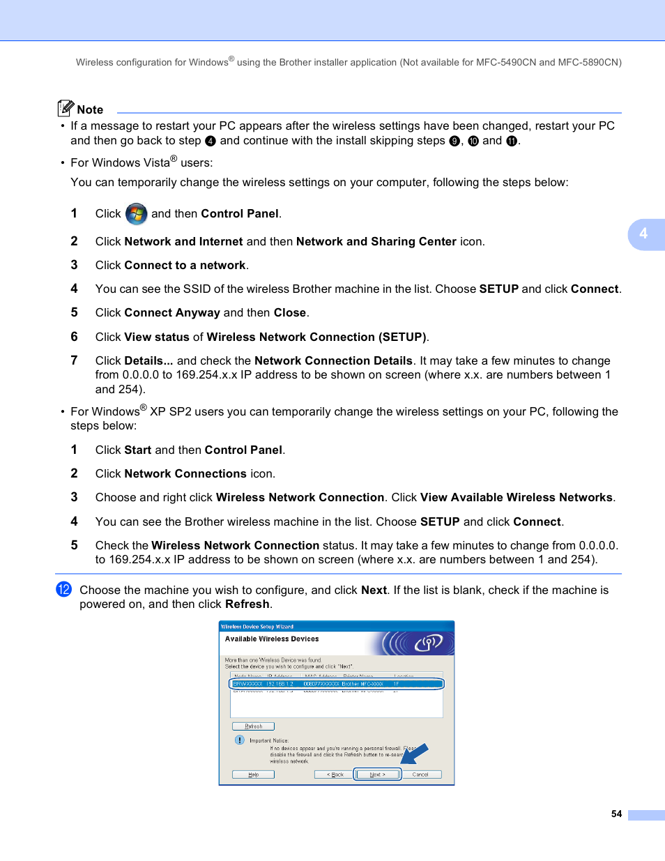 Brother MFC-5890CN User Manual | Page 64 / 199