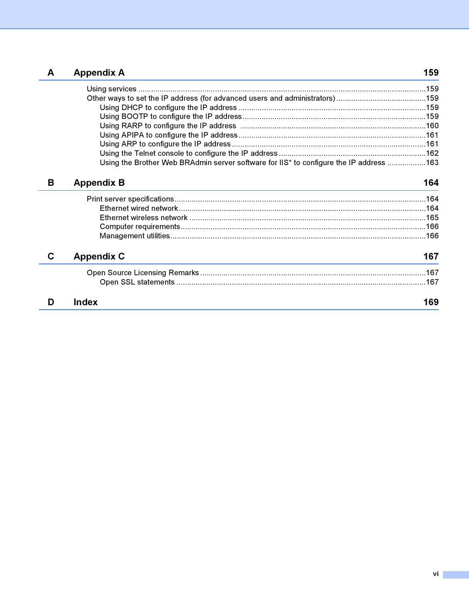 Brother HL-4040CDN User Manual | Page 7 / 177