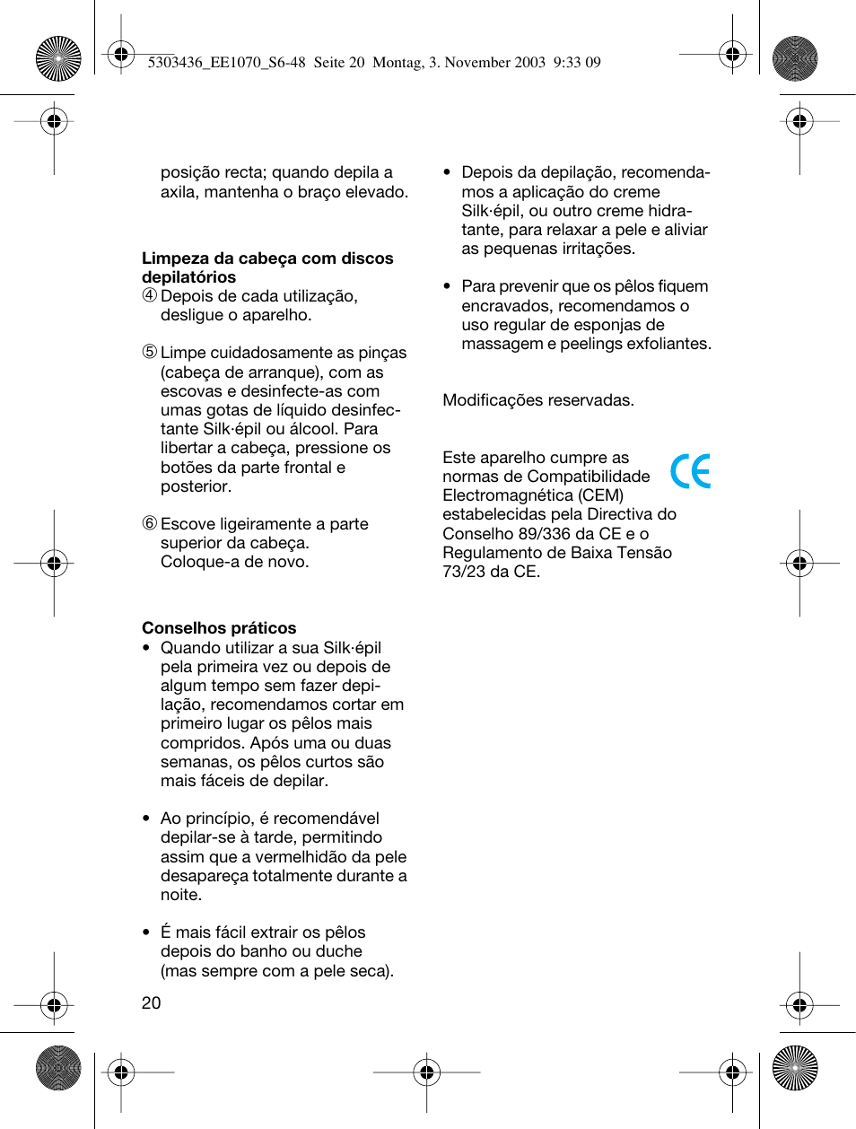 Braun EE1070 Silk-épil SuperSoft User Manual | Page 19 / 43