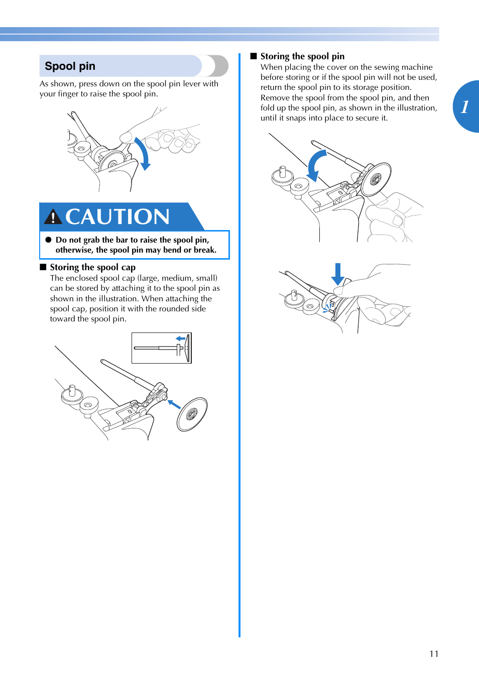 Caution | Brother DZ3000 User Manual | Page 13 / 116