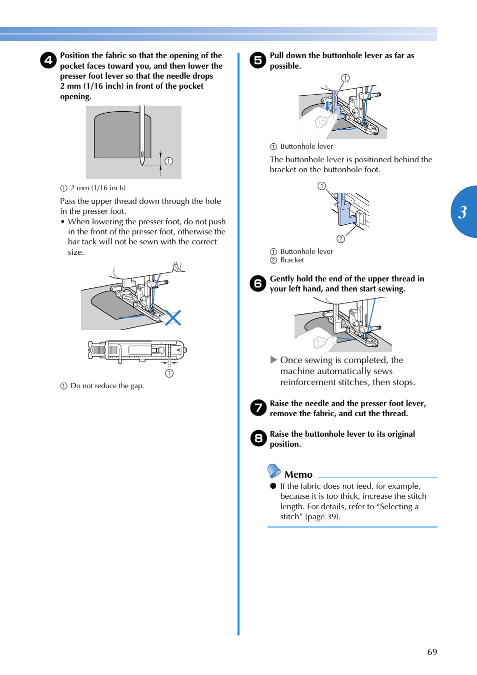 Brother DZ3000 User Manual | Page 71 / 116