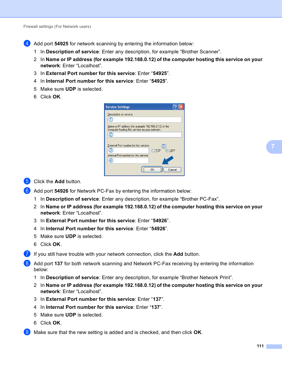 Brother MFC-J410W User Manual | Page 117 / 205