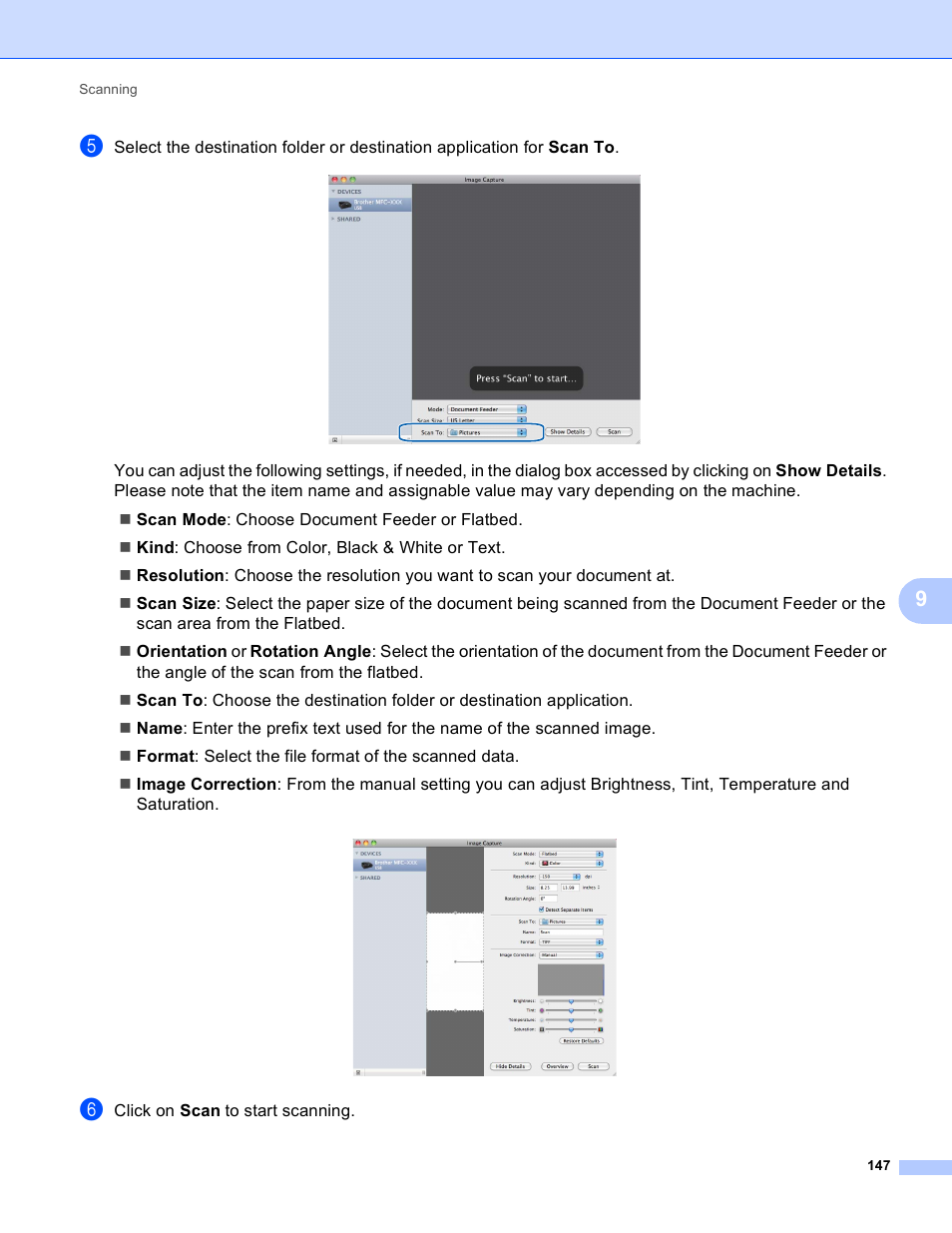 Brother MFC-J410W User Manual | Page 153 / 205