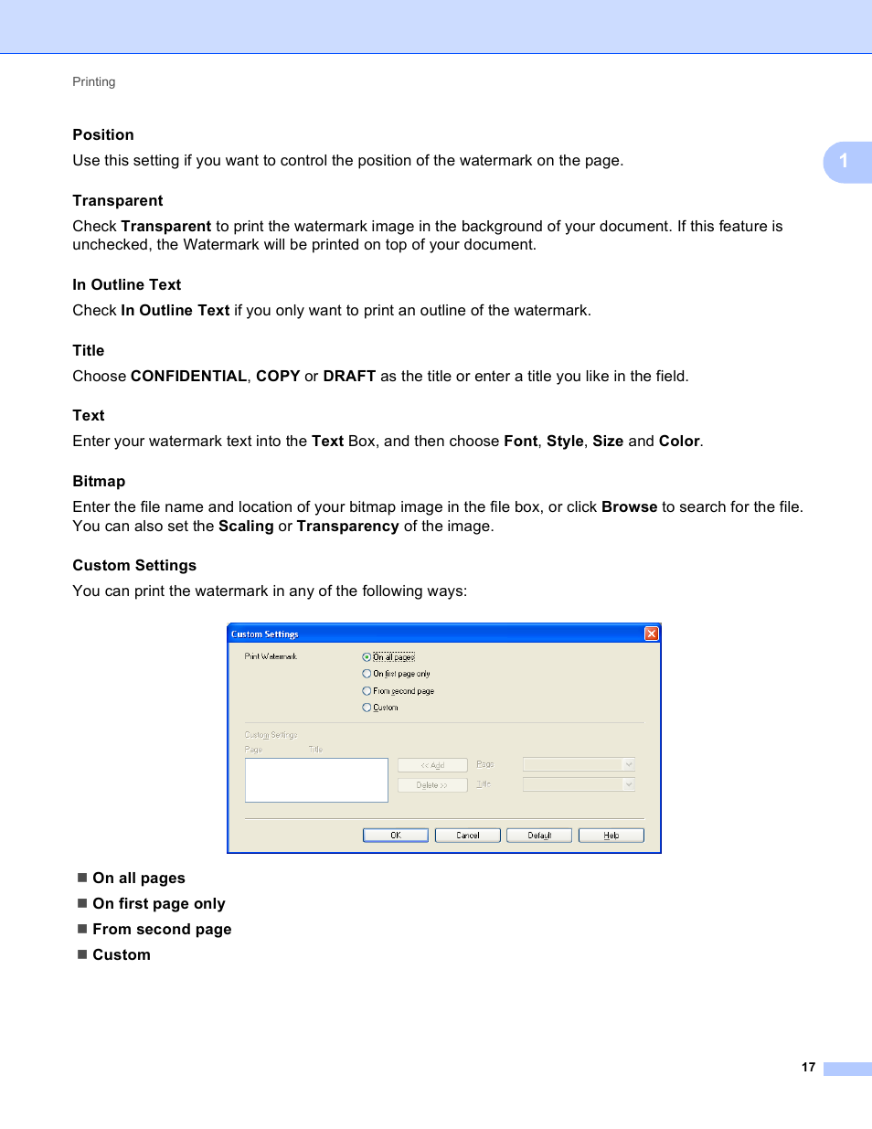 Brother MFC-J410W User Manual | Page 23 / 205