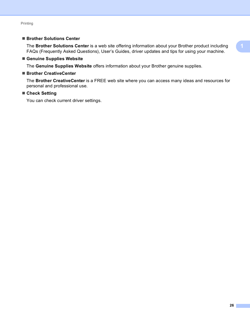Brother MFC-J410W User Manual | Page 32 / 205
