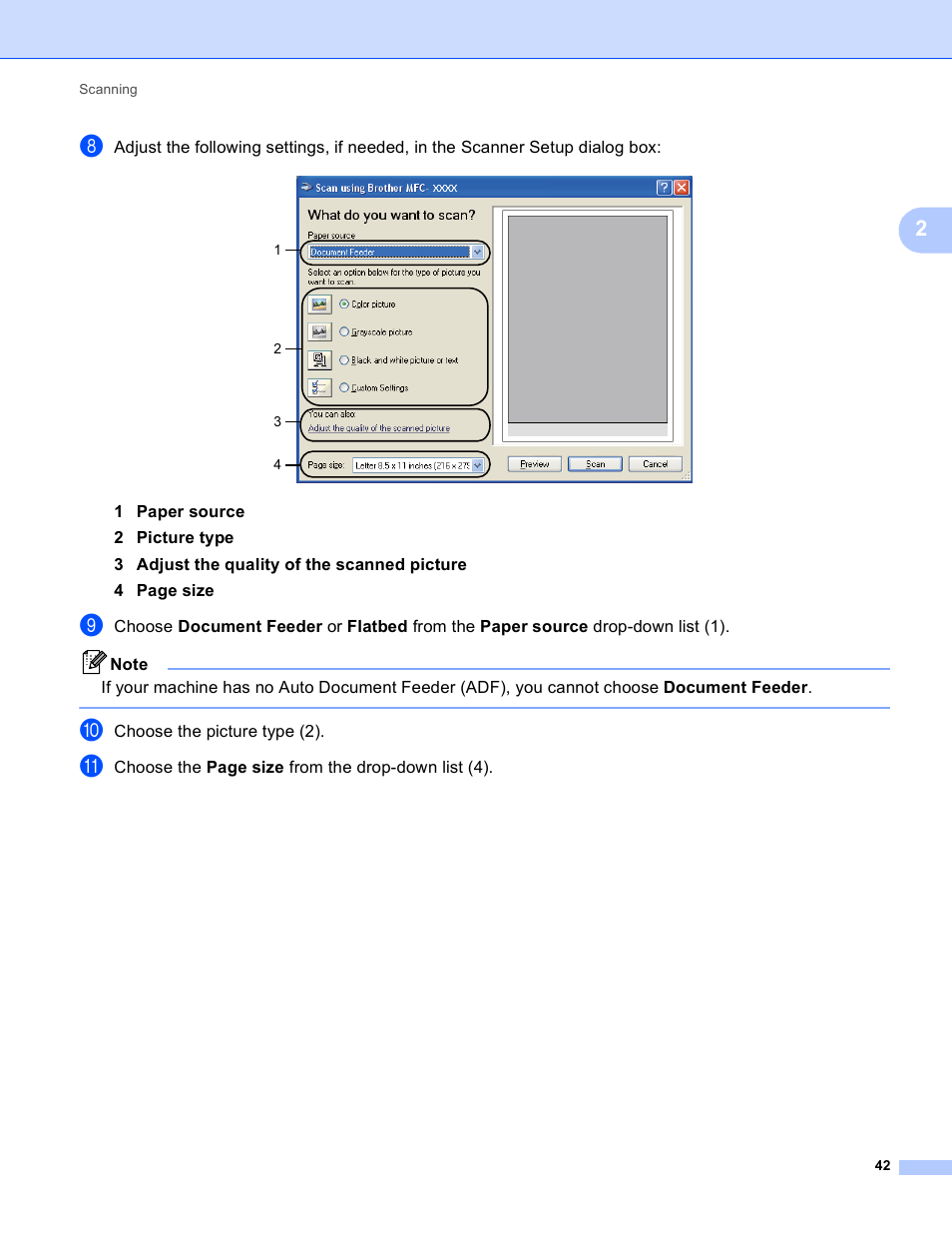 Brother MFC-J410W User Manual | Page 48 / 205