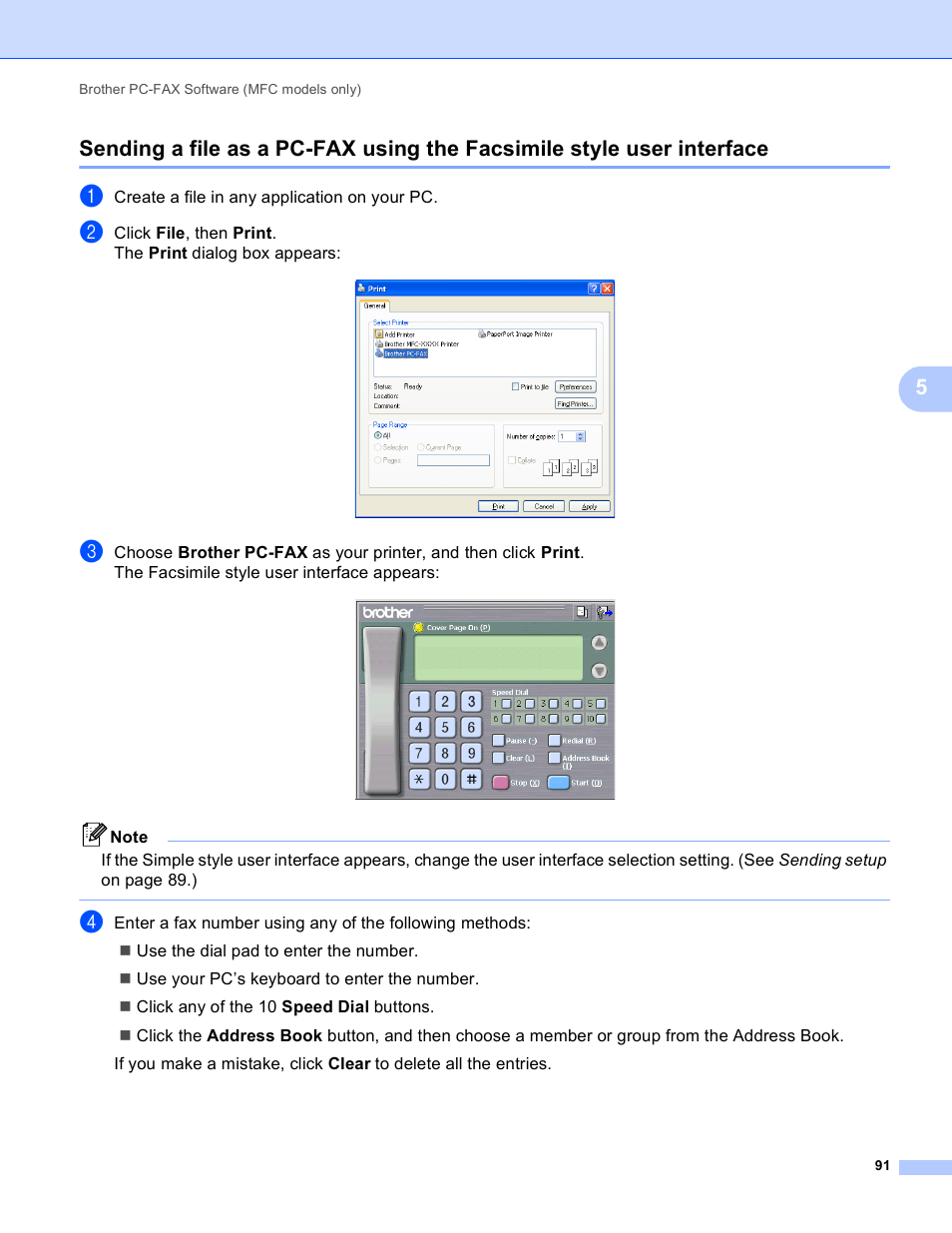 Brother MFC-J410W User Manual | Page 97 / 205