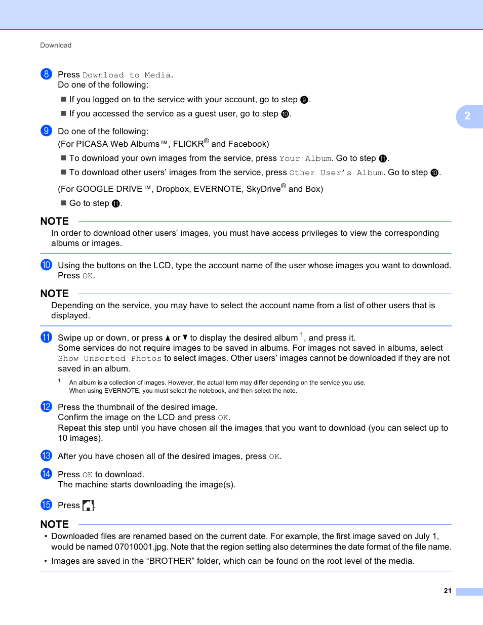 Brother MFC-J4510DW User Manual | Page 24 / 40