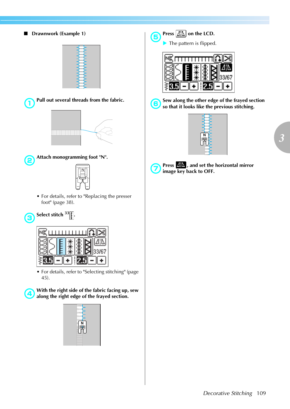 Brother SE-270D User Manual | Page 115 / 166