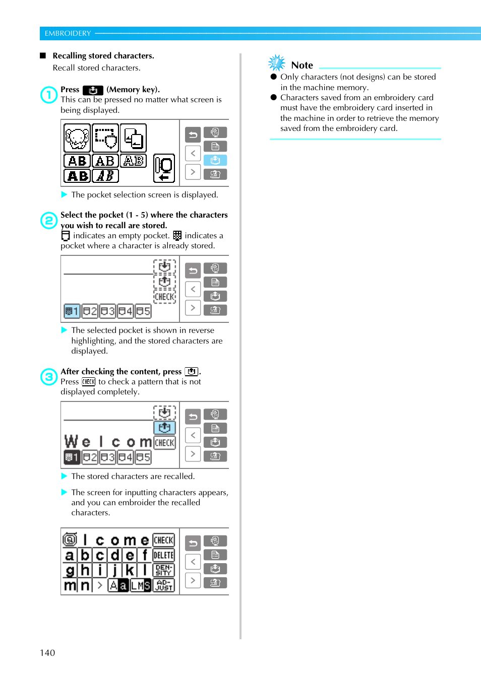 Brother SE-270D User Manual | Page 146 / 166