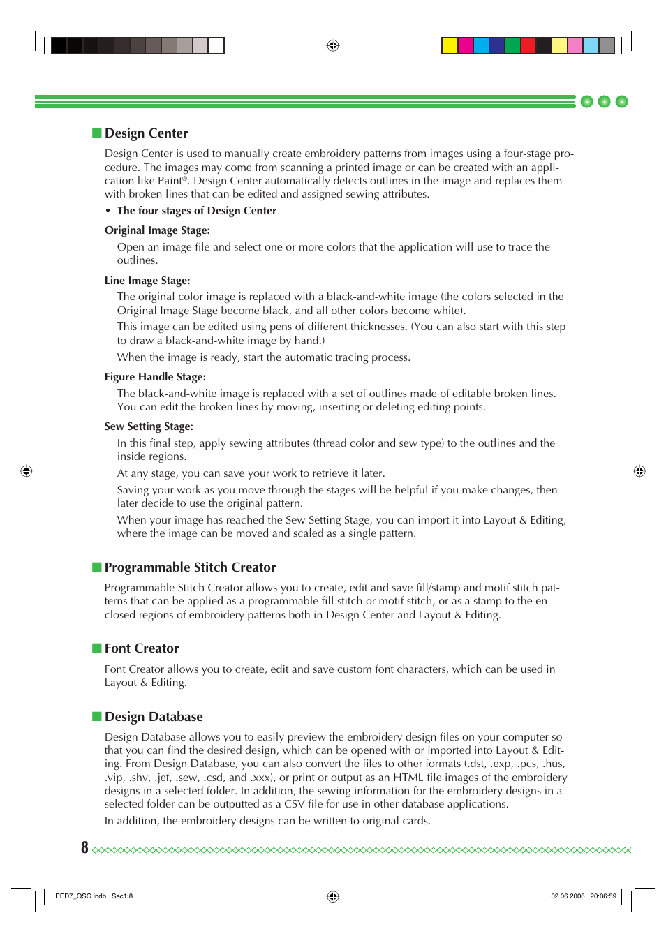 Brother PE-DESIGN Ver.7 User Manual | Page 10 / 50