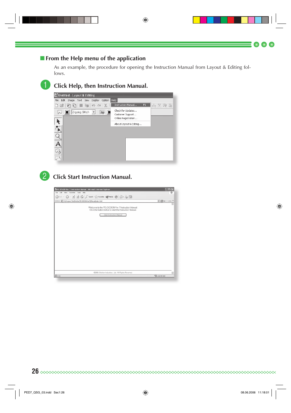 Brother PE-DESIGN Ver.7 User Manual | Page 28 / 50