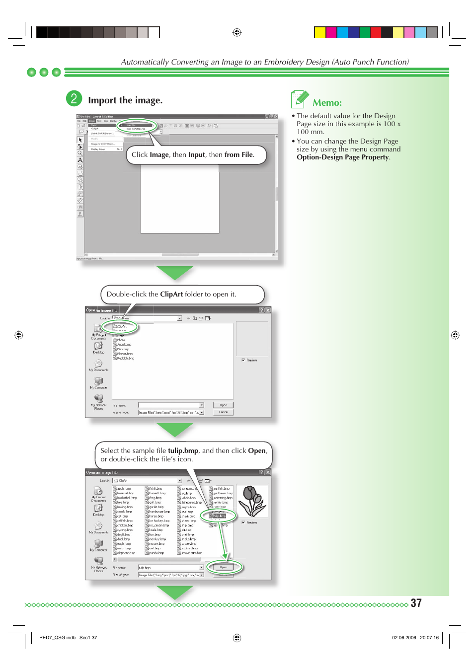 Brother PE-DESIGN Ver.7 User Manual | Page 39 / 50