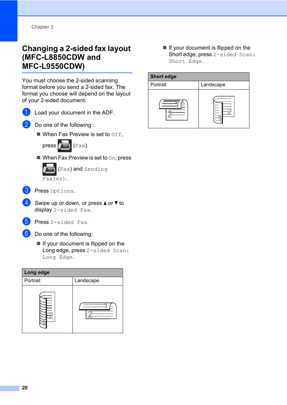 Brother MFC-L8600CDW User Manual | Page 26 / 108