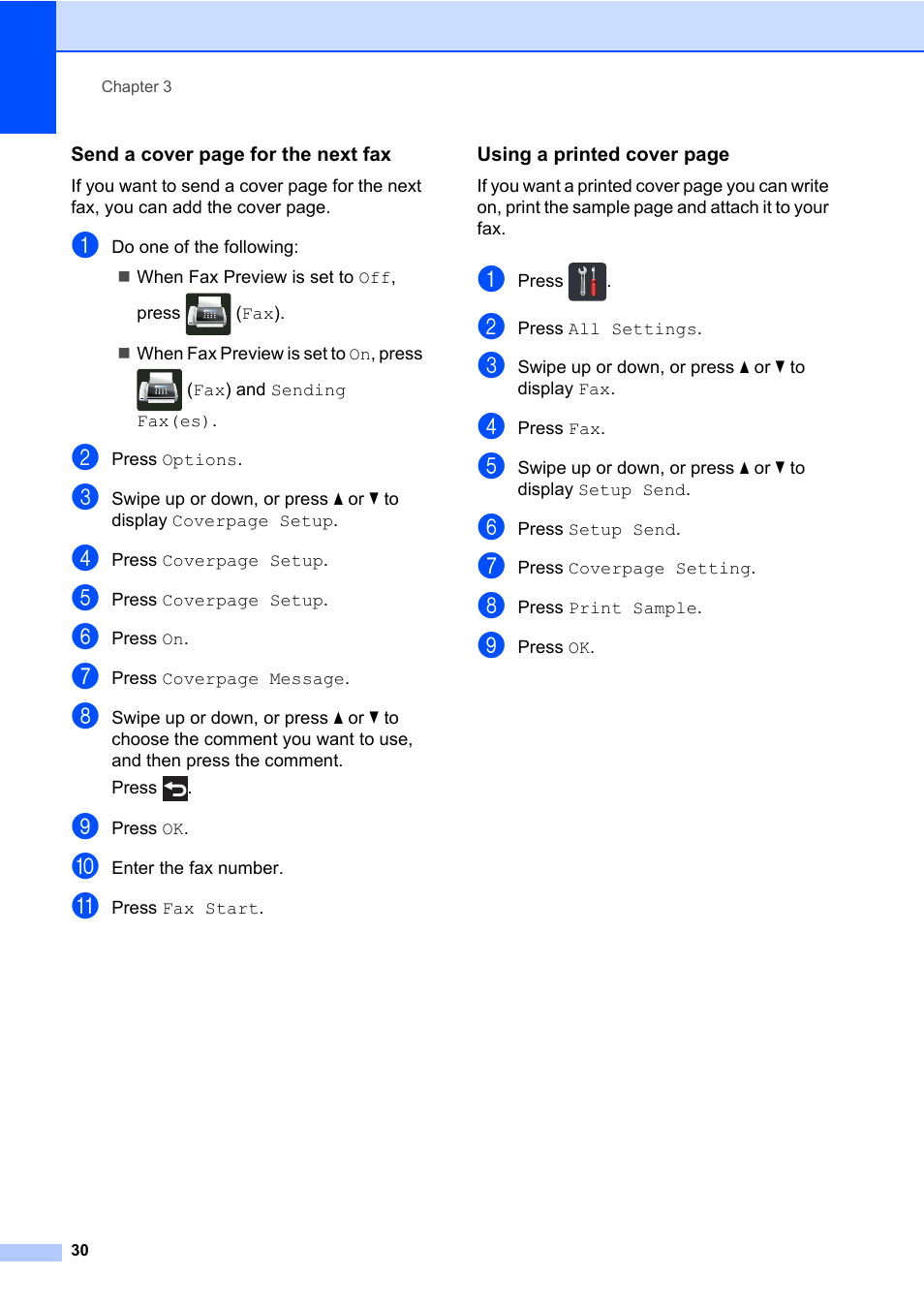 Brother MFC-L8600CDW User Manual | Page 36 / 108