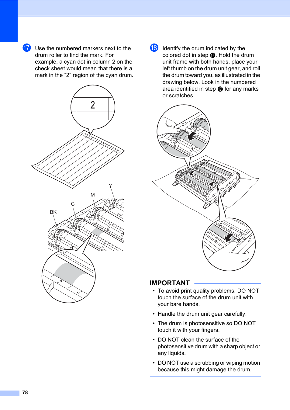 Important | Brother MFC-L8600CDW User Manual | Page 84 / 108