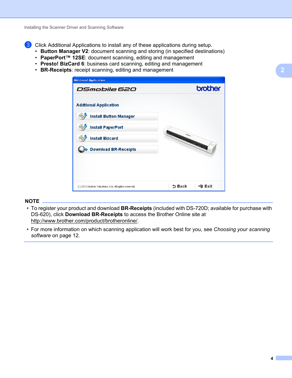 Brother DS-720D User Manual | Page 9 / 60