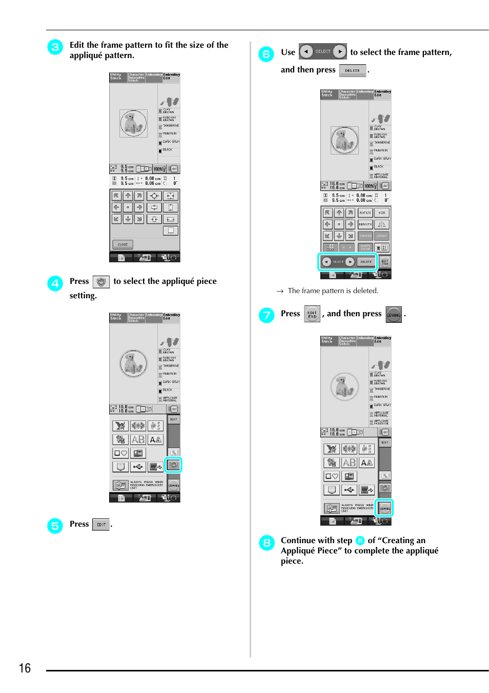 Brother Innov-is 4750D User Manual | Page 17 / 26