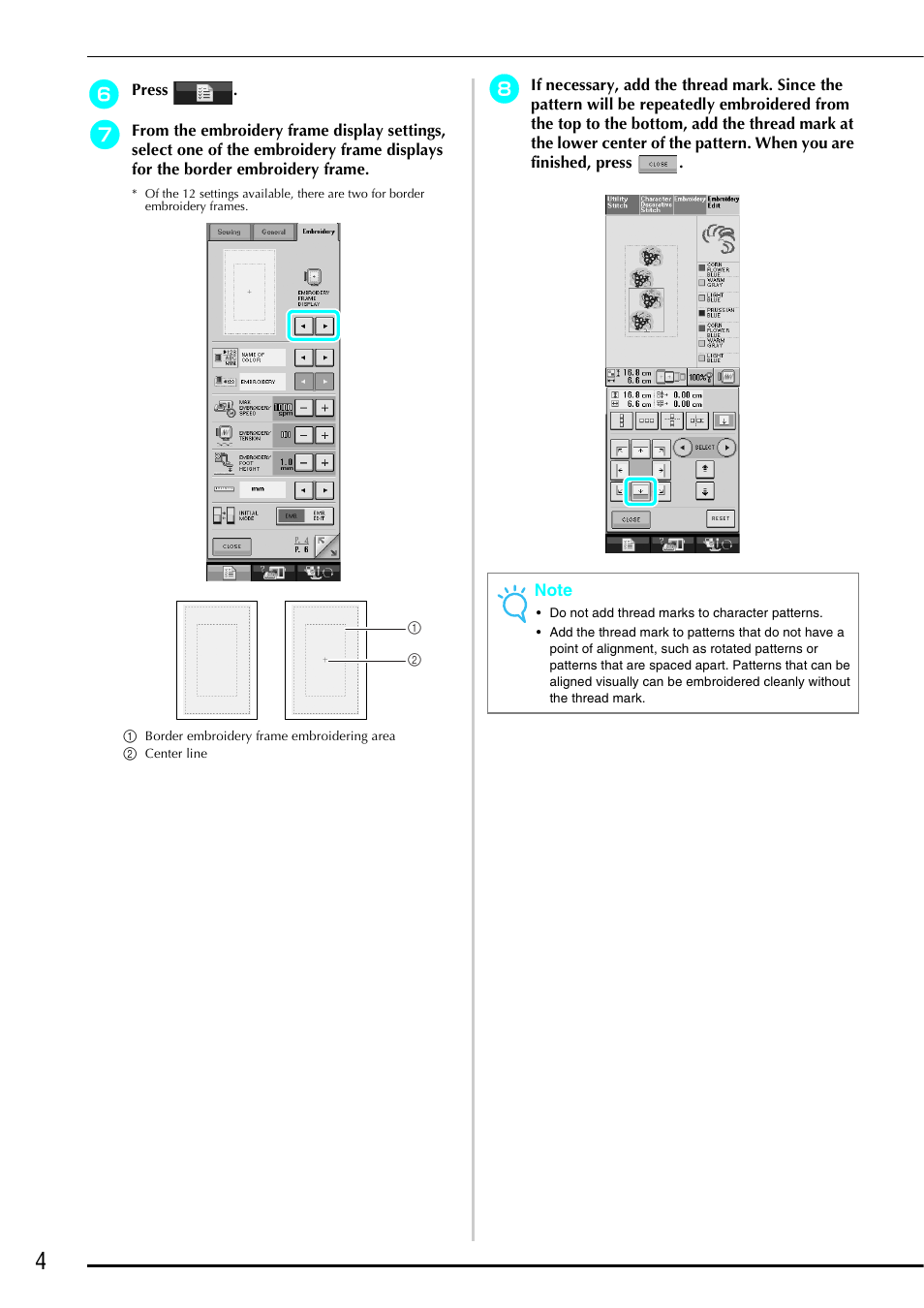 Brother Innov-is 4750D User Manual | Page 5 / 26