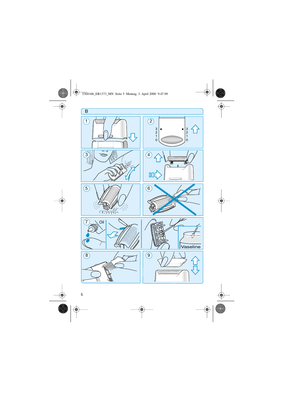 Braun ER1373 Silk-épil SuperSoft Plus User Manual | Page 5 / 59