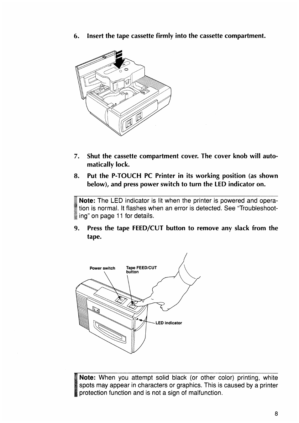 Brother P-TOUCH PC User Manual | Page 11 / 22