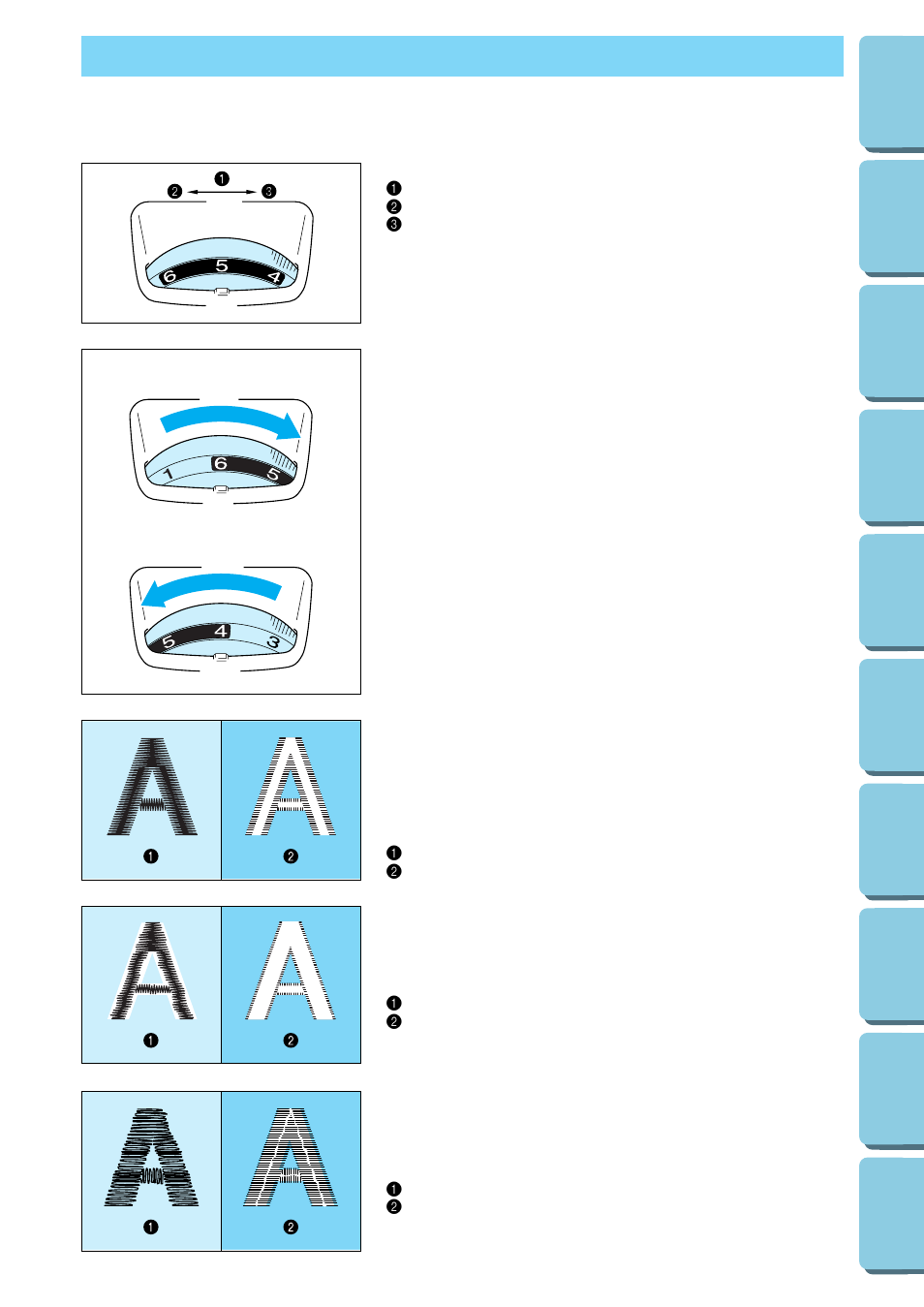 Thread tension adjustment | Brother PE-170D User Manual | Page 26 / 147