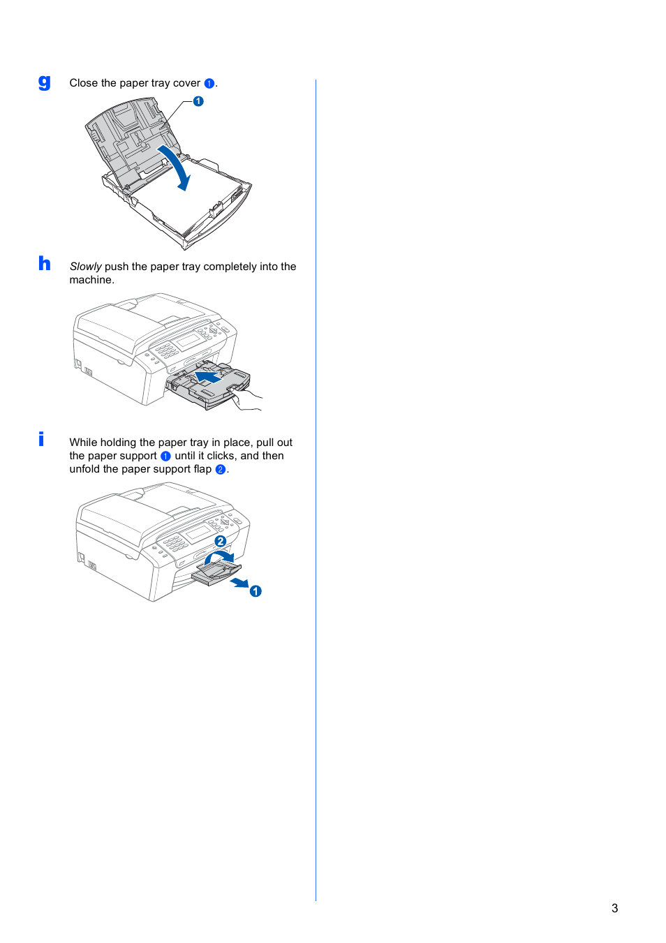 Brother MFC-490CW User Manual | Page 3 / 47