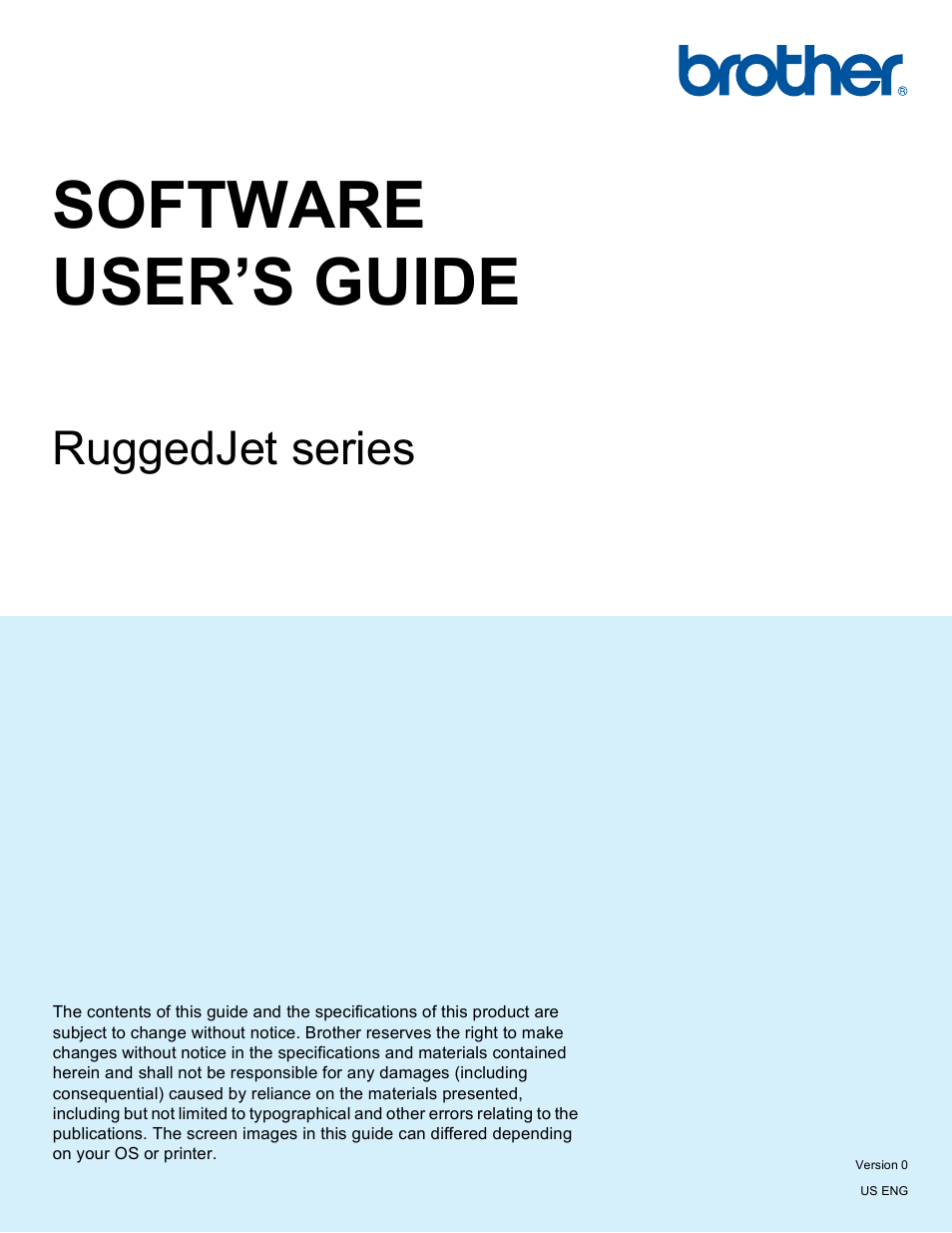 Brother RJ-4040 User Manual | 41 pages