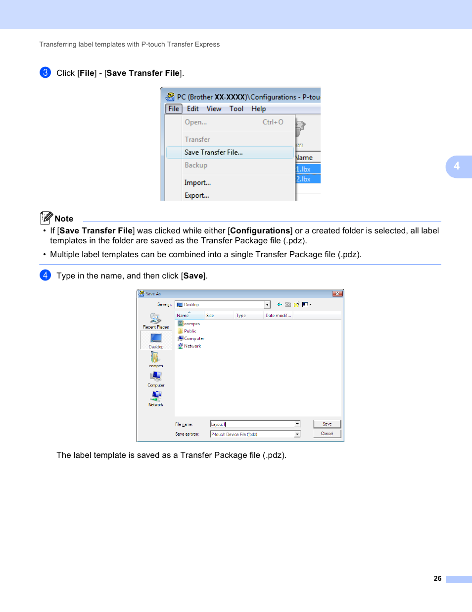 Brother RJ-4040 User Manual | Page 29 / 41