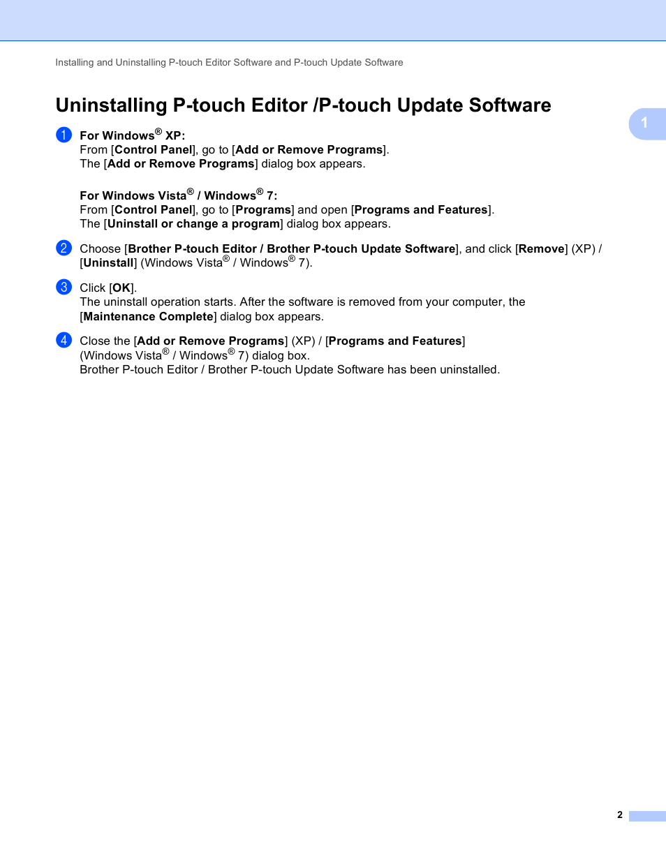 Brother RJ-4040 User Manual | Page 5 / 41