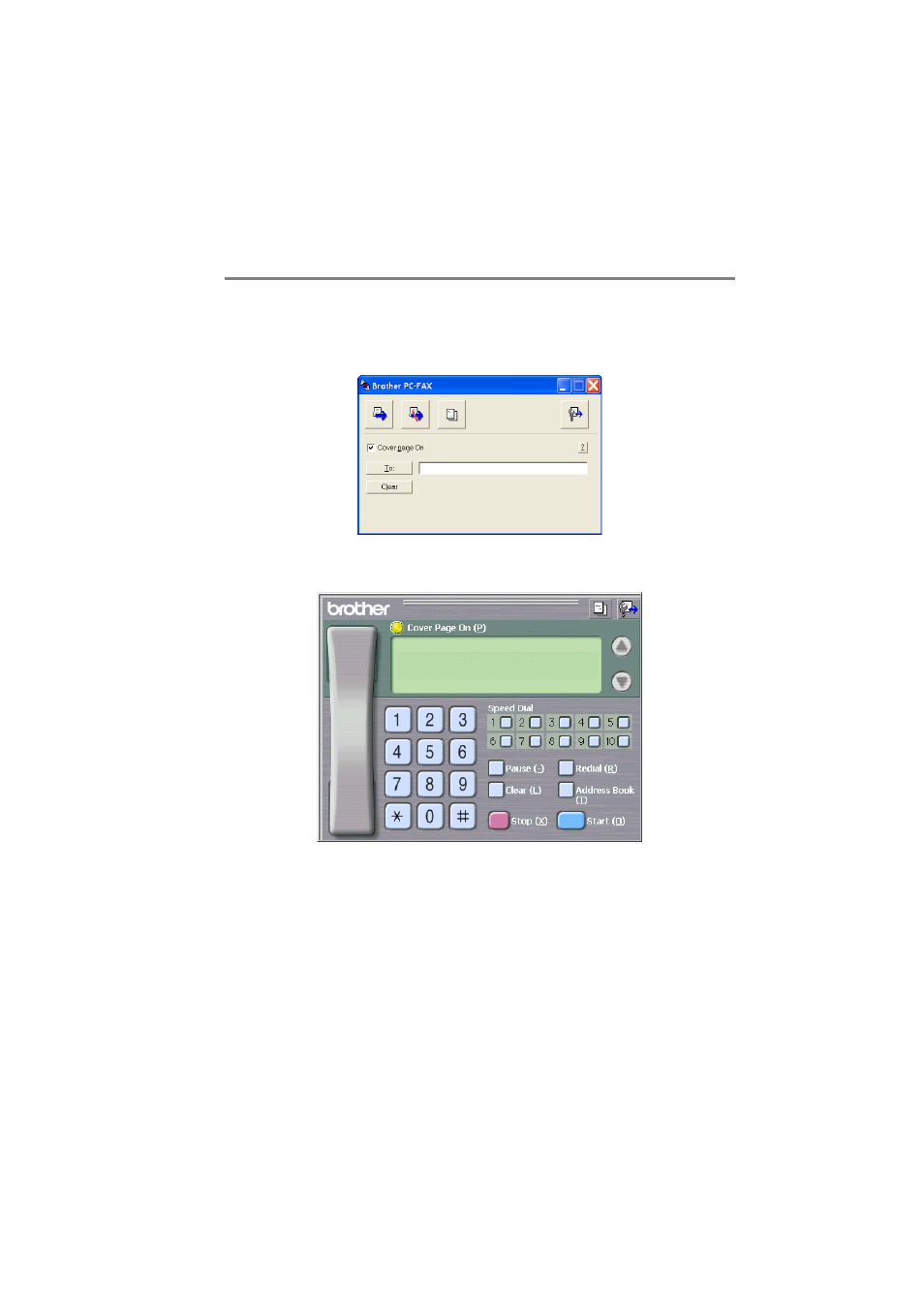 User interface, User interface -5, Simple style -5 facsimile style -5 | Brother FAX 1920CN User Manual | Page 31 / 66