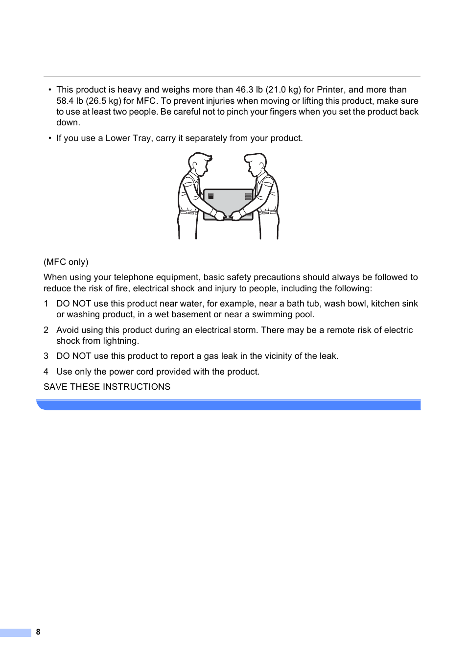 Brother MFC-9460CDN User Manual | Page 8 / 20