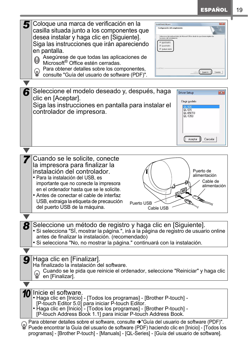 Brother QL-500 User Manual | Page 49 / 62