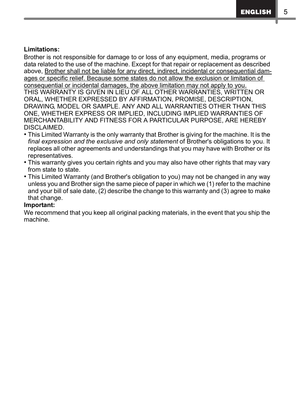 Brother QL-500 User Manual | Page 5 / 62